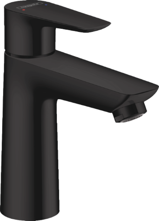 Hansgrohe Talis E110 Niedrige Waschtischarmatur Schwarz matt