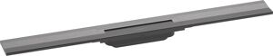 Hansgrohe RainDrain Flex douchegoot afwerkset 80cm Brushed Black Chrome