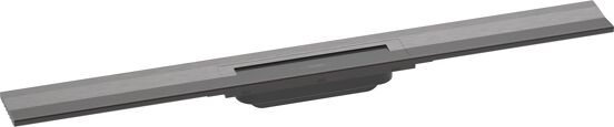Hansgrohe RainDrain Flex douchegoot afwerkset 80cm Brushed Black Chrome