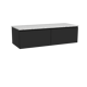Storke Edge meuble salle de bains avec tablette pour vasques Tavola