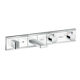 Hansgrohe Rainselect 2f afbouwset inbouw badkraan wit/chroom