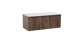 Balmani Forma badkamermeubel met Stretto wastafelblad voor waskom(men)