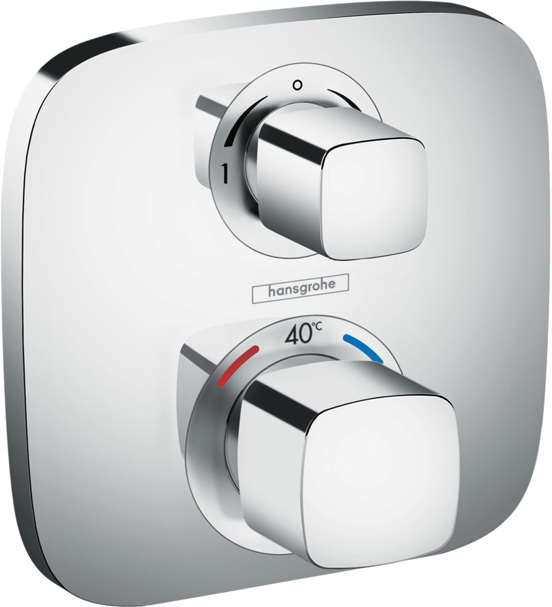 Hansgrohe Ecostat E thermostat de douche encastré chrome brillant