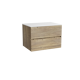 Storke Edge badkamermeubel met Tavola wastafelblad voor waskom(men)