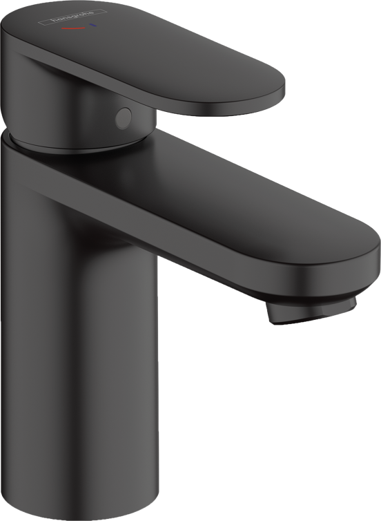 Hansgrohe Vernis Blend Niedrige Waschtischarmatur Schwarz matt