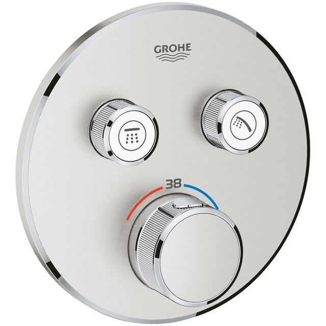 SmartControl de Grohe : la douche par bouton poussoir