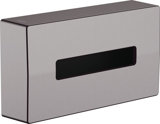 Hansgrohe AddStoris Kosmetiktuchbox brushed black chrome