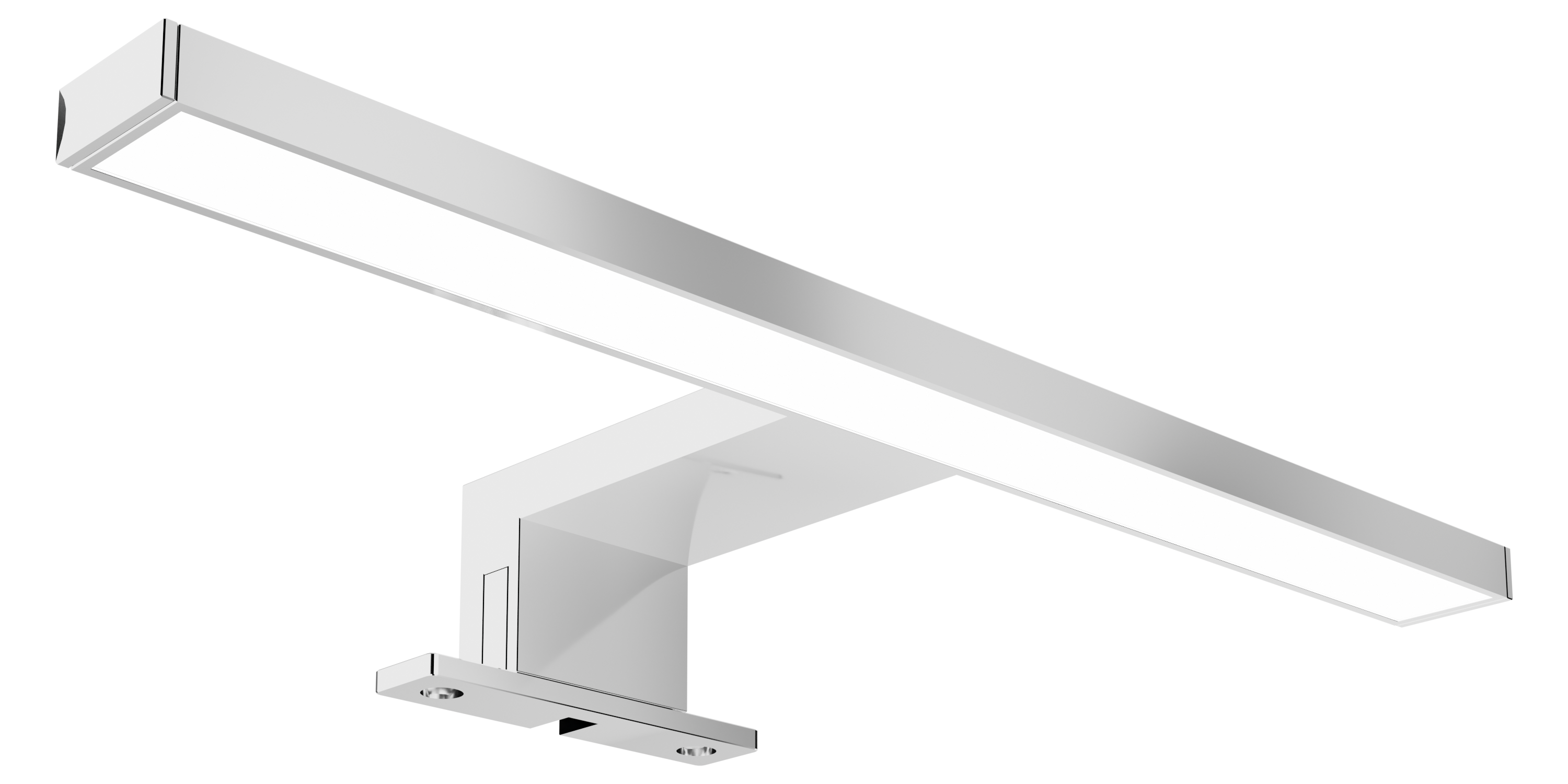 Luca Varess Delos LED verlichting 30 cm chroom