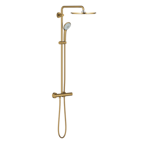 Grohe Euphoria System 310 regendoucheset thermostatische kraan Brushed Cool Sunrise