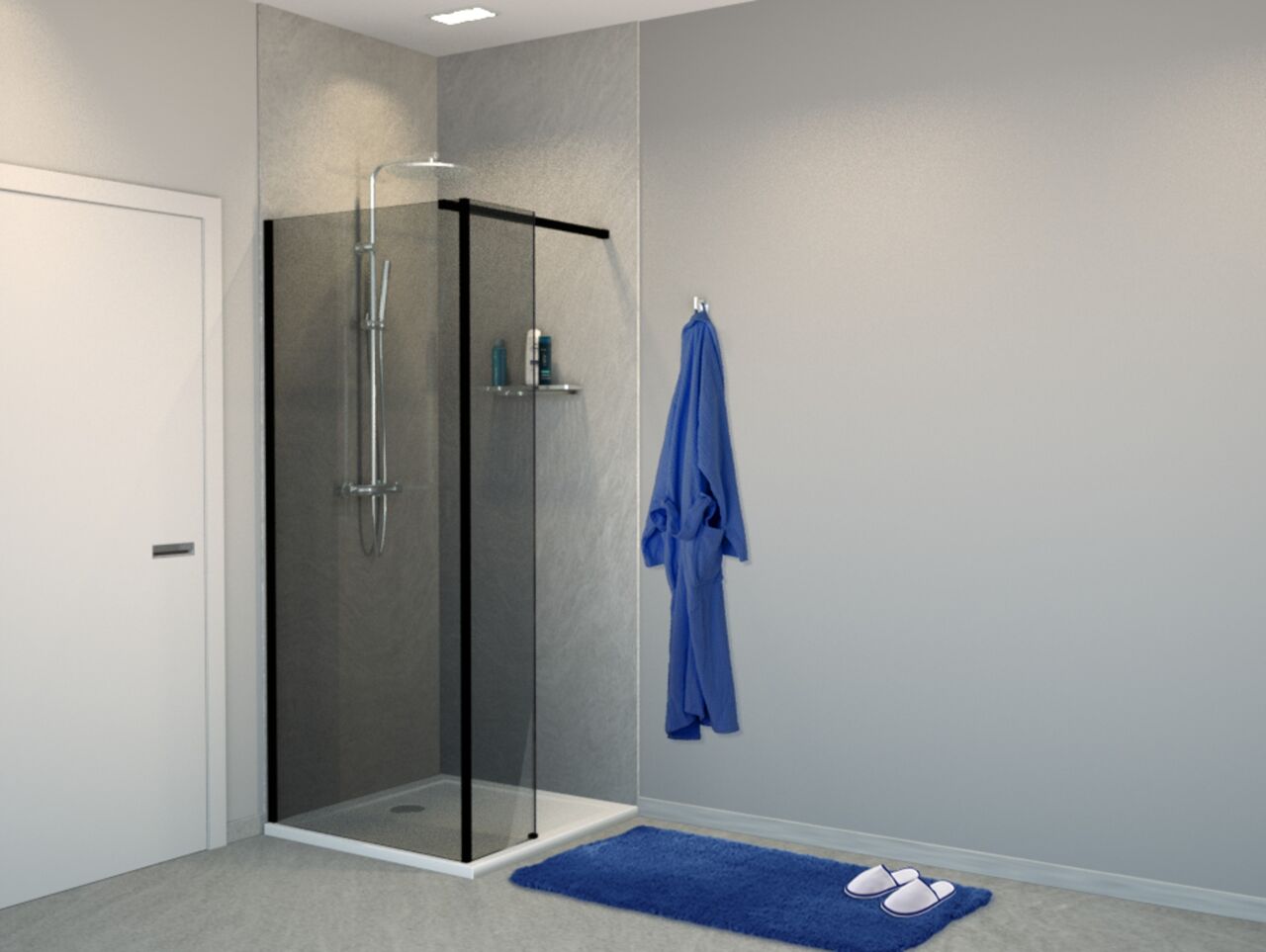 Balmani Modular Walk-in Dusche