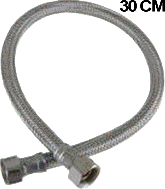 Sanflex Anschluss-Schlauch, flexibel, F1/2"xF3/8"x30cm