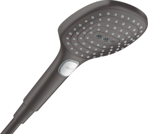 Hansgrohe Raindance Select E120 Handdouche 3 straalfuncties brushed black chrome