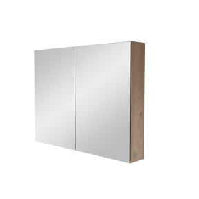 Storke Reflecta spiegelkast 100 x 75 cm ruwe eik
