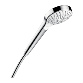Hansgrohe Croma Select S Ecosmart handdouche 3 straalsoorten glanzend chroom en wit