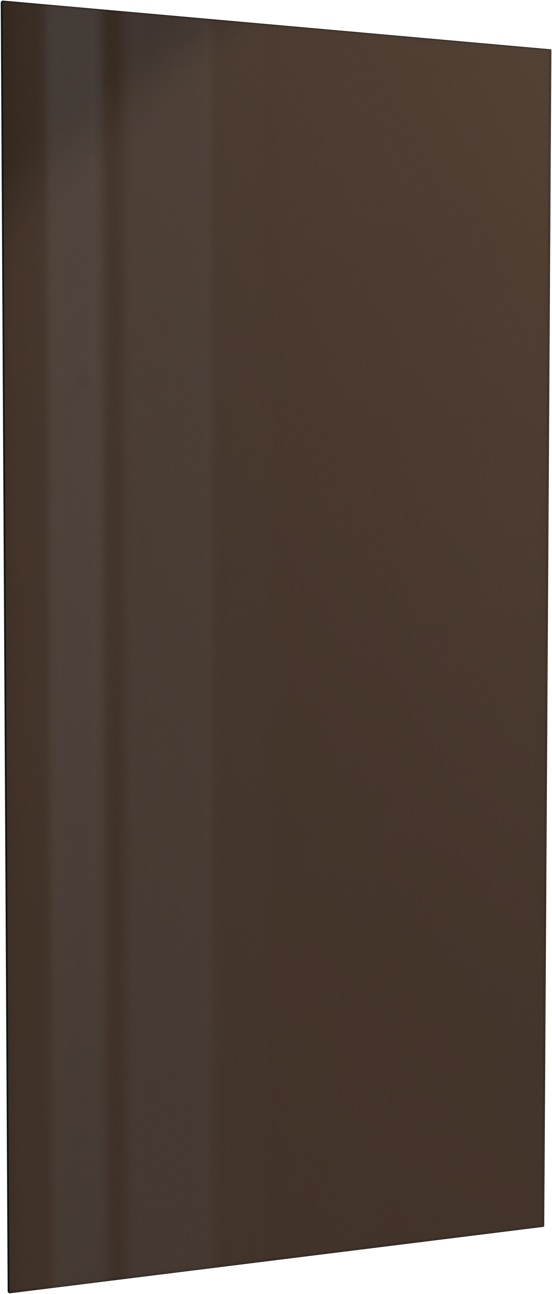 Balmani Senses Design Seitenwand 90 cm x 210 cm Bronze Glas