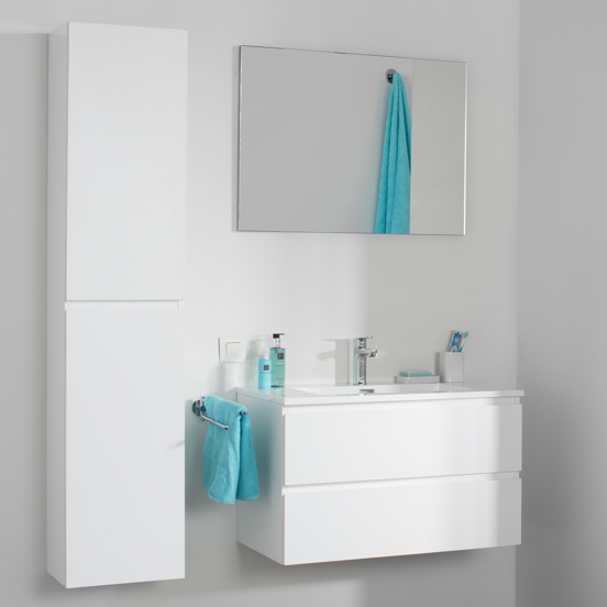 Storke Bèta mirror alu melamin panel 70x60x2,2cm