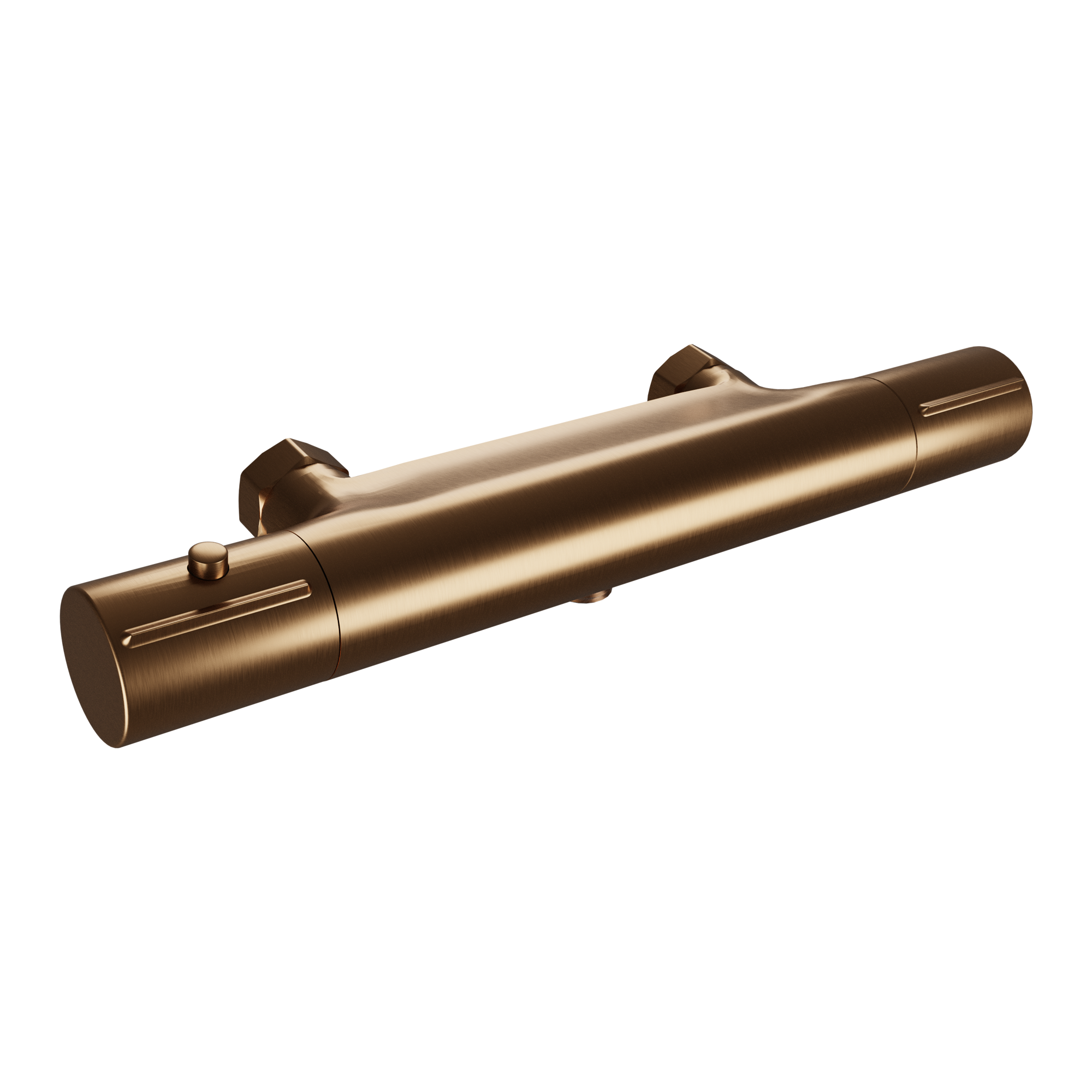 Blaufoss Onos thermostatische kraan douchekraan brushed rosegold