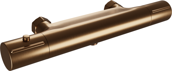 Blaufoss Onos Thermostat-Armatur Duscharmatur Brushed Rosegold