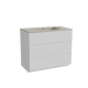 Storke Edge meuble salle de bains avec lavabo Diva