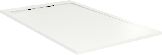 Balmani Andes douchebak 140 x 80 cm Solid Surface mat wit
