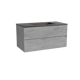 Storke Edge badkamermeubel met Scuro wastafel