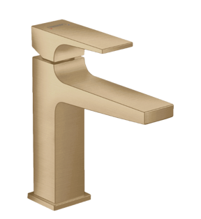 Hansgrohe Metropol 110 verlaagde wastafelkraan brushed bronze
