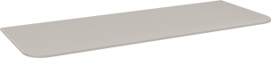 Storke Tavola Soft enkel of dubbel tablet beige granita solid surface 120 x 46 cm