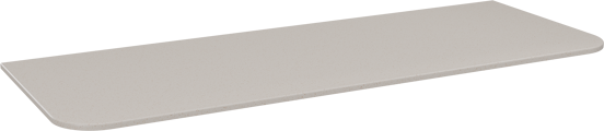 Storke Tavola Soft enkel of dubbel tablet beige granita solid surface 120 x 46 cm