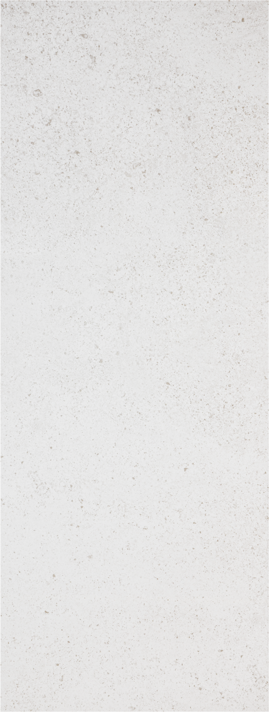 Luca Varess Artdeco douchewandpaneel 90 x 244 cm alu-composiet mat witte terrazzo