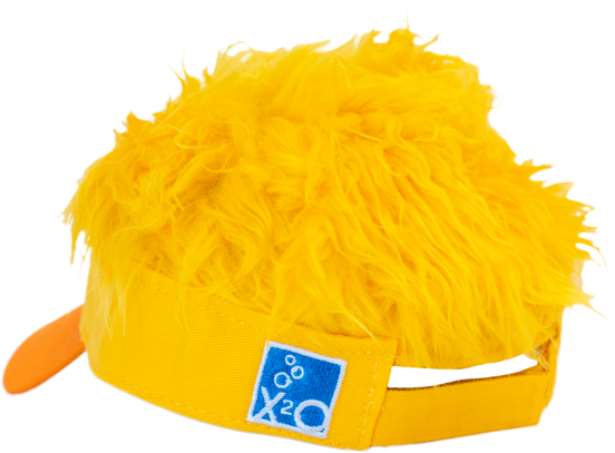 X²O Casquette Ducky avec perruque jaune