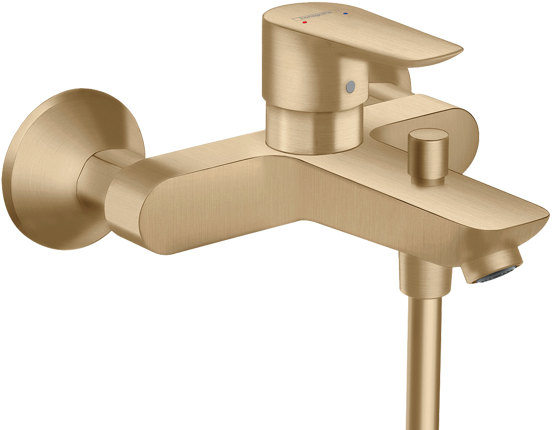 Hansgrohe Talis E robinet de bain Brushed bronze