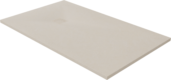 Luca Varess Suite douchebak 140 x 90 cm composietmarmer Dizzy Cream 