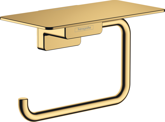 Hansgrohe AddStoris Porte-rouleau de papier toilette or brillant