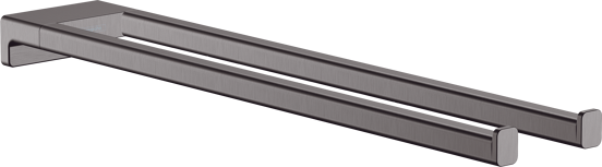 Hansgrohe AddStoris Handtuchhalter brushed black chrome