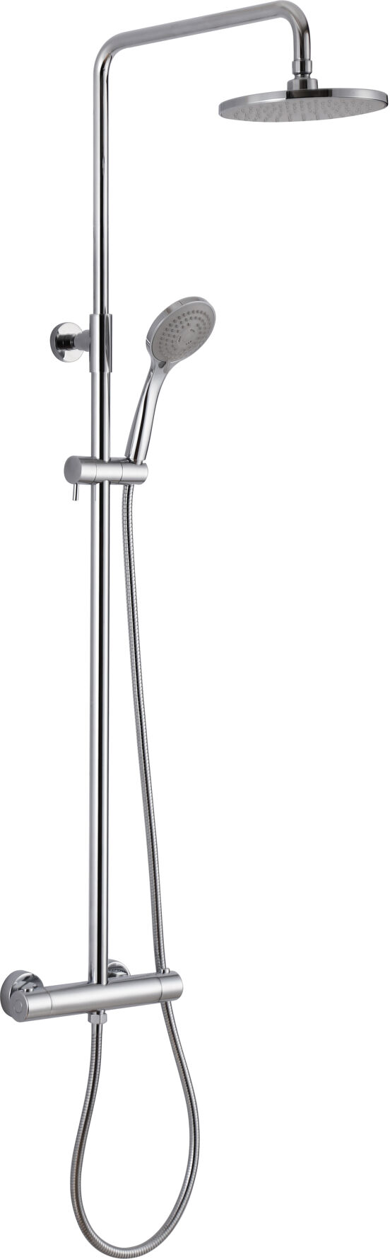 Linie Neptunus 200 regendoucheset chroom