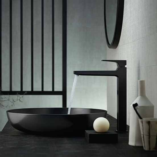 Hansgrohe Metropol 260 Waschbecken Armatur: Erhöht, Schwarz matt