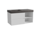 Storke Edge meuble salle de bains avec plan vasque Scuro High