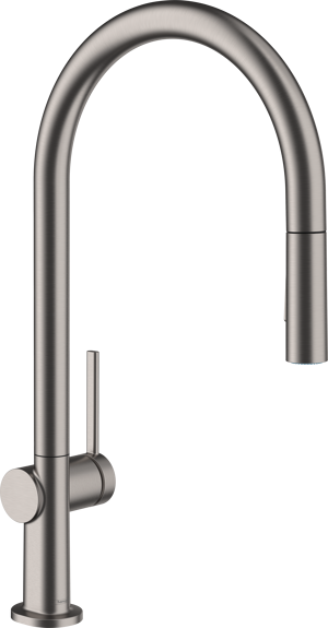 Hansgrohe Talis M54 keukenkraan brushed black chrome