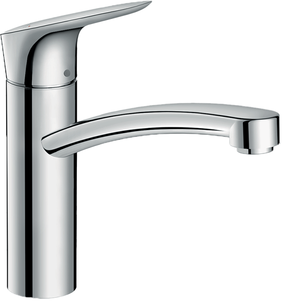 Hansgrohe Logis M31 keukenkraan glanzend chroom