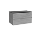 Storke Edge meuble salle de bains avec tablette pour vasques Panton