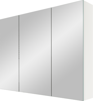 Linie Montro spiegelkast 100 x 75 cm glanzend wit
