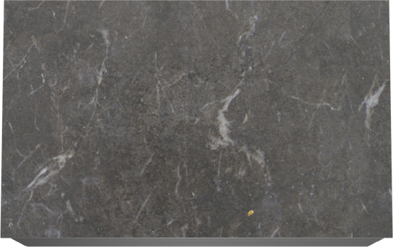 Balmani Mitra meuble salle de bains suspendu 90 x 55 cm noir mat avec Stretto tablette simple en marbre pietra grey