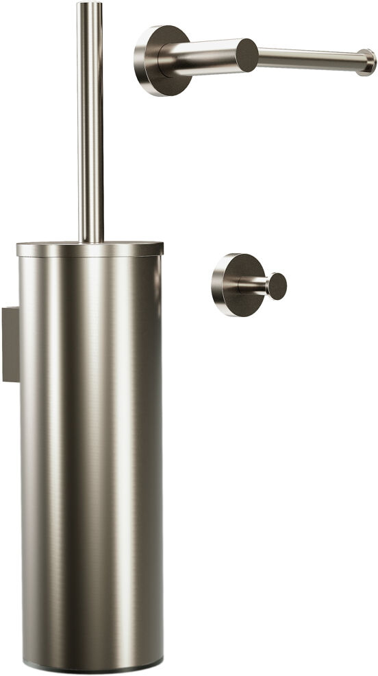 Blaufoss Harmony wc-accessoireset Brushed CoolMetal
