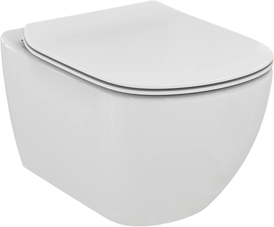Ideal Standard Tesi Hänge WC: Weiß glänzend, spülrandlos, inkl. Isoliermatte