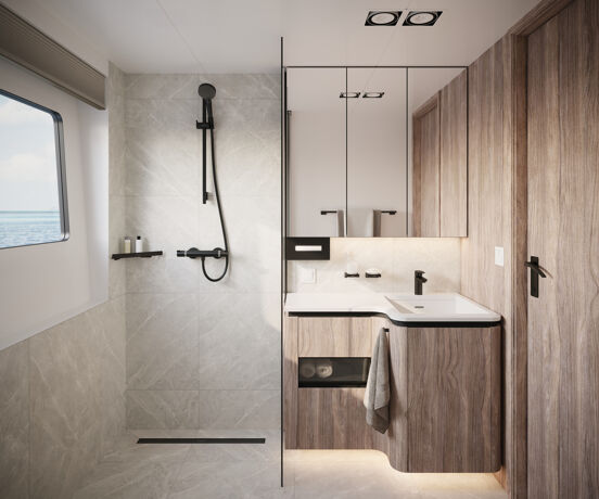 Hansgrohe AddStoris Kosmetiktuchbox schwarz matt