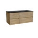 Storke Edge meuble salle de bains avec plan vasque Scuro