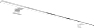 Luca Varess Cubico LED luminaire 120 cm chrome, 4000K
