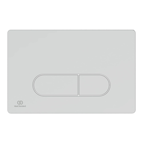 Oleas M1 bedieningspaneel mat chroom voor Ideal Standard ProSys inbouwreservoir