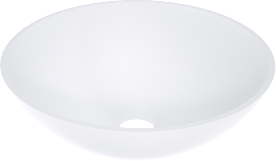 Storke Ronda waskom matte Solid Surface rond Ø 36 cm