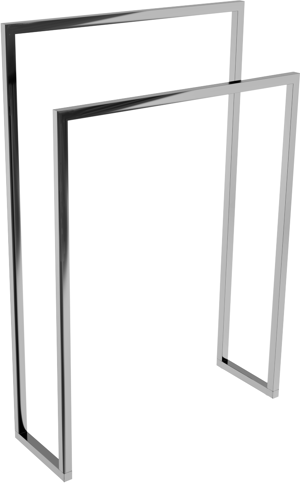 Blaufoss Noma porte-serviette chrome